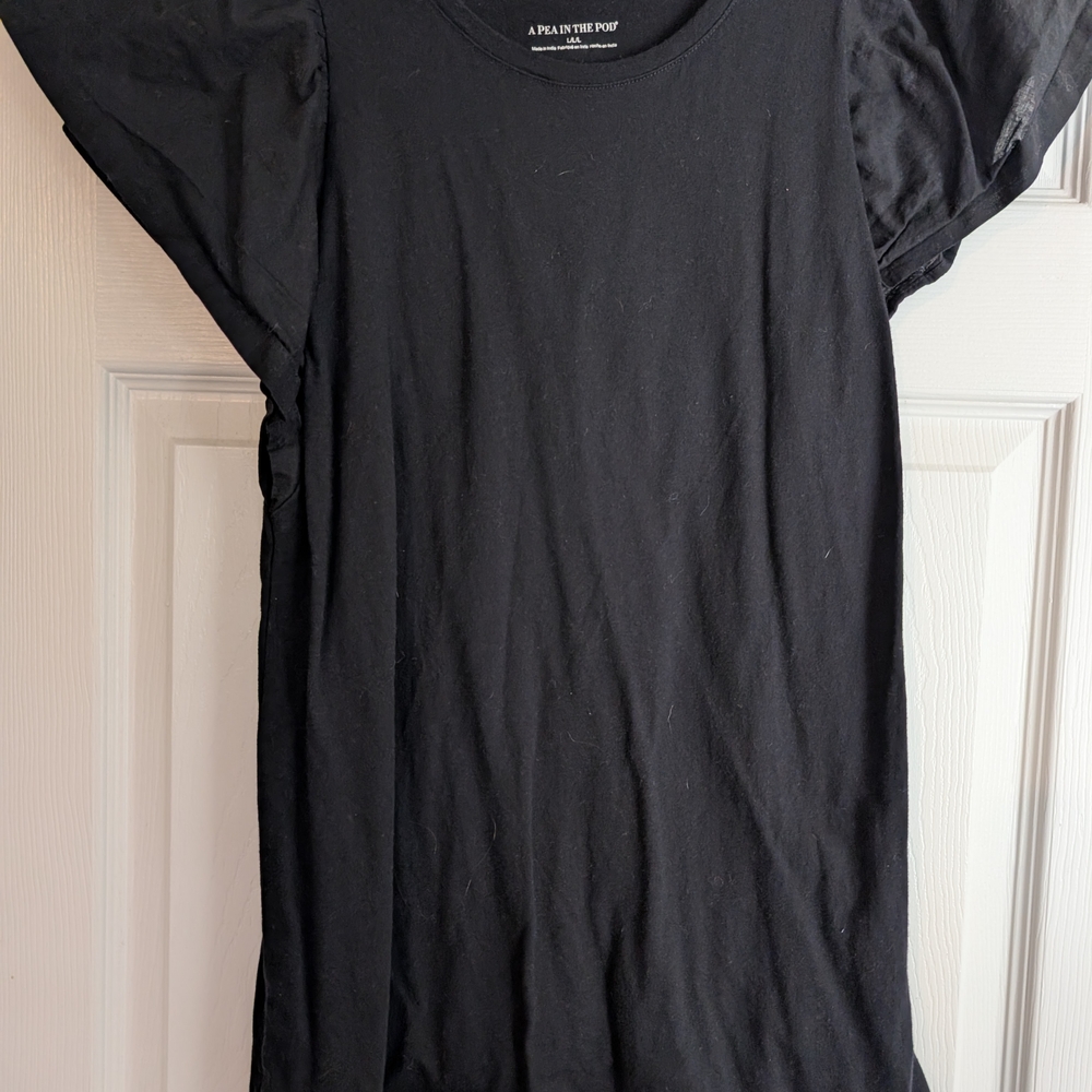 A Pea in the Pod Black Maternity Top